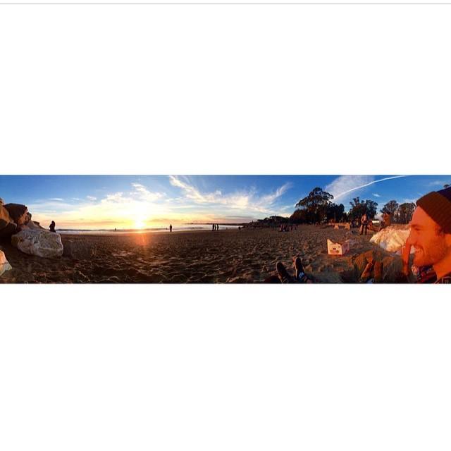 Our first date in 2014, also the beach Matt proposed at. 