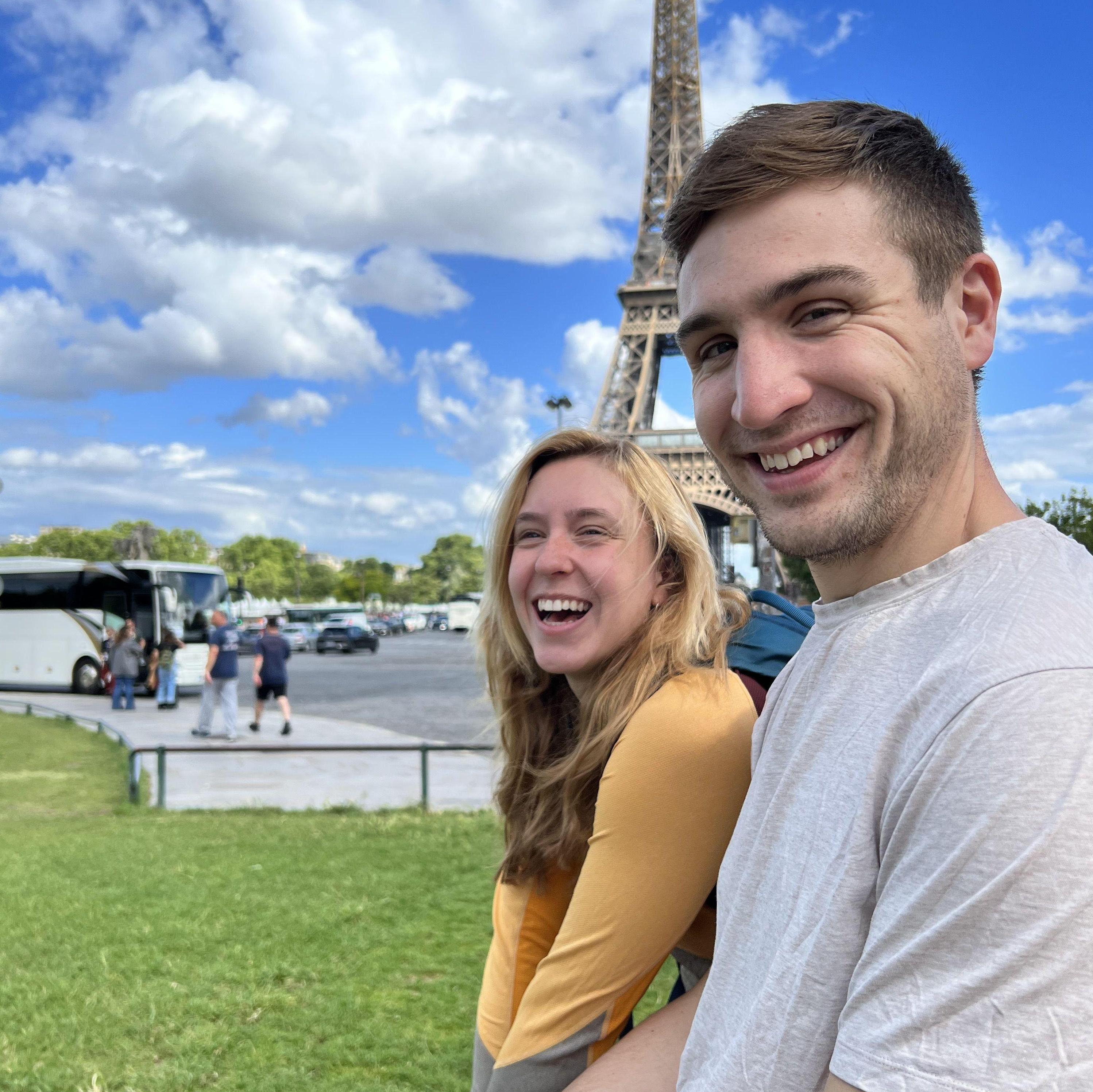 Our first day of almost two months traveling around europe!