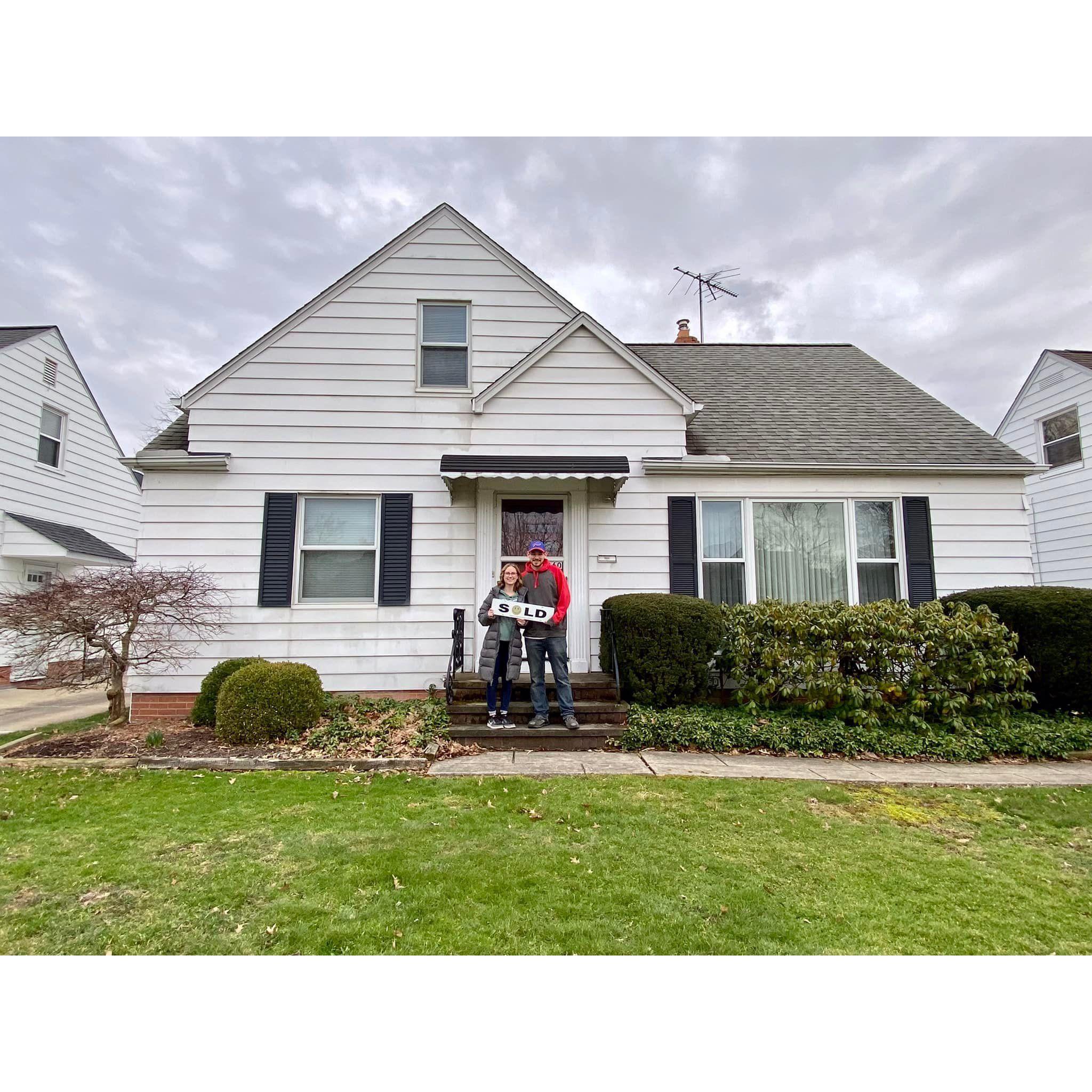 No joke - we officially closed on our first house on April 1, 2022!