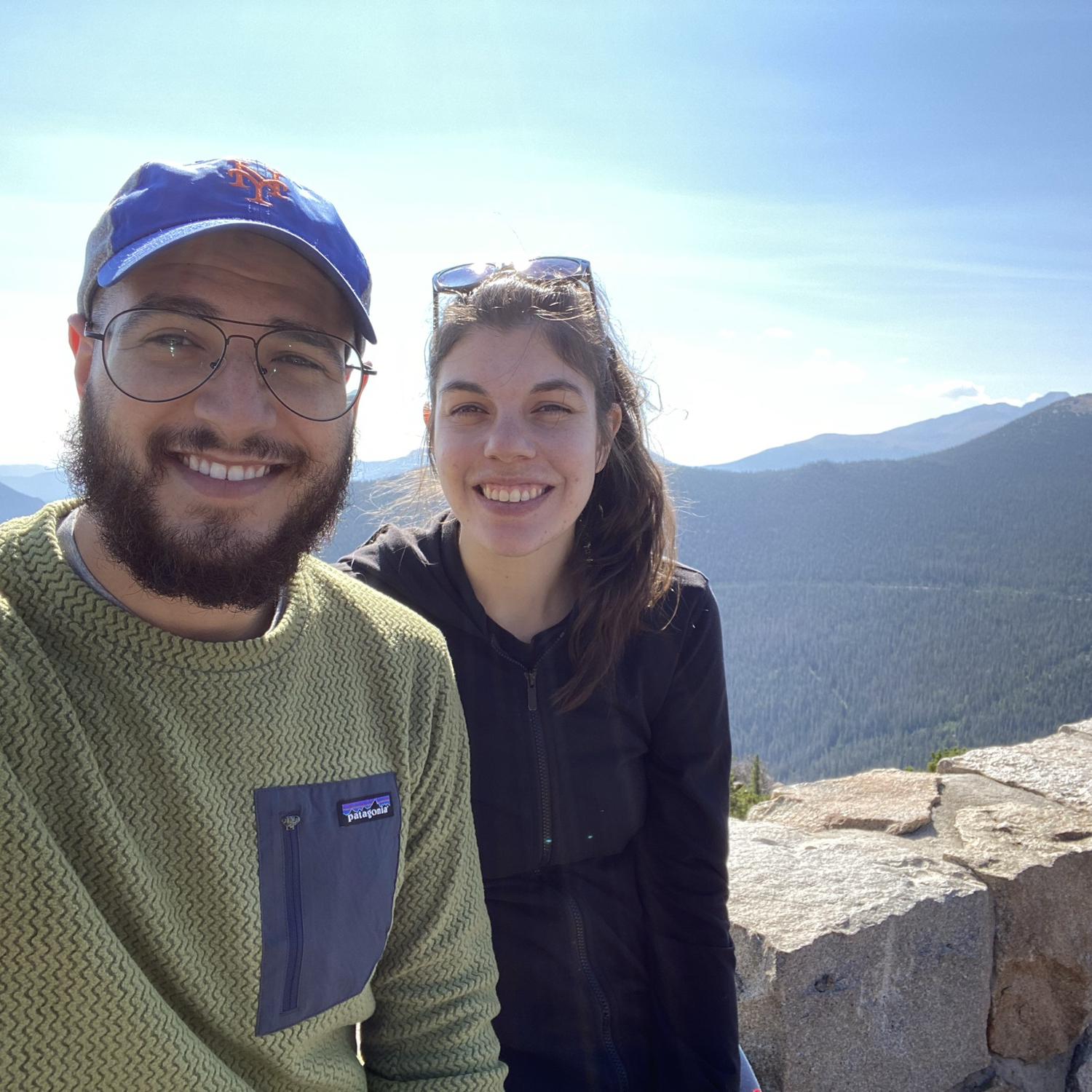 Getting high in the Rocky Mountains!