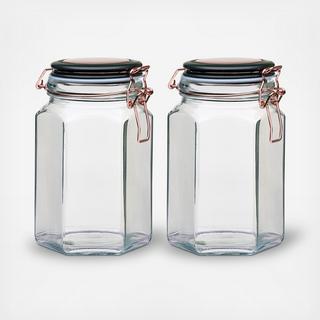 Adler Airtight Preserving Canister, Set of 2