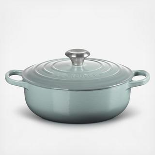 Signature Round Sauteuse with Lid