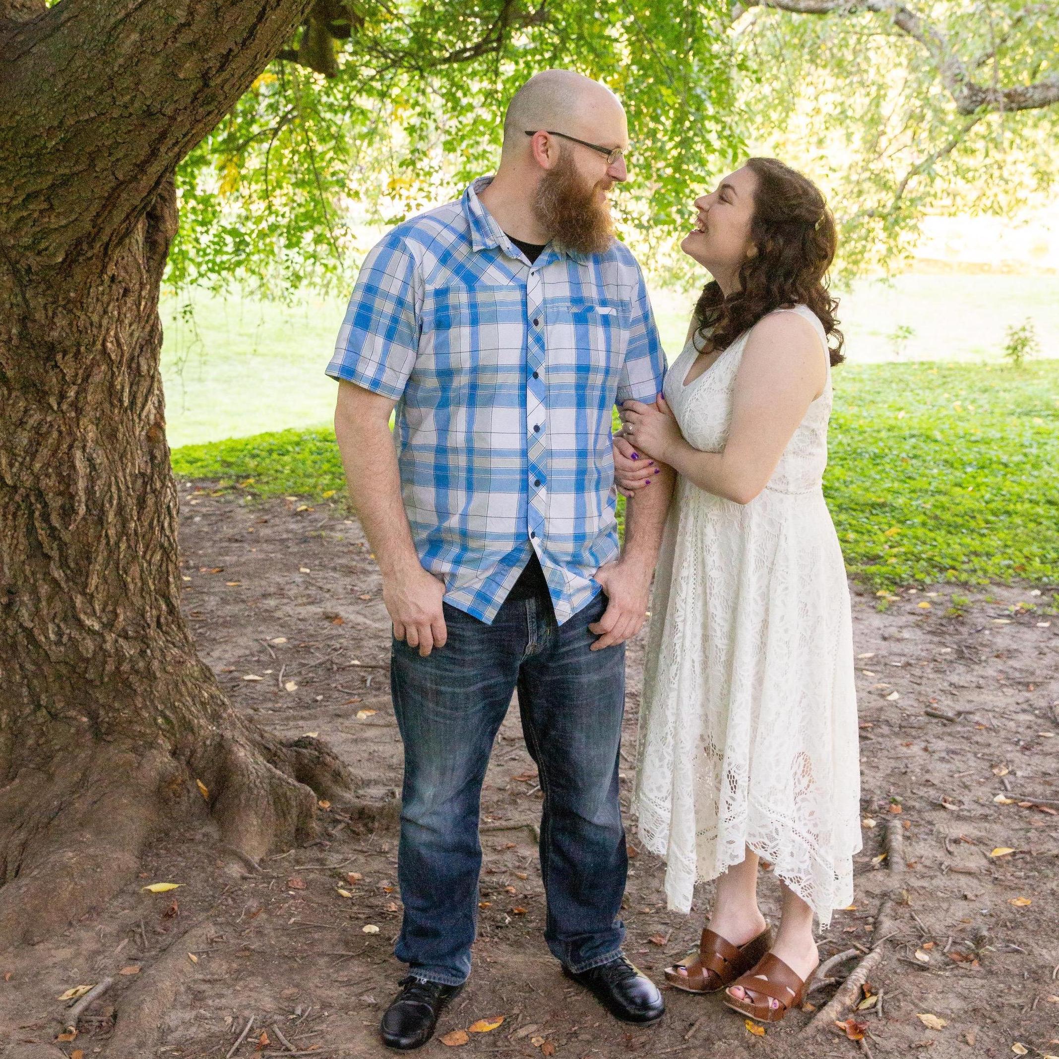 Engagement session photo