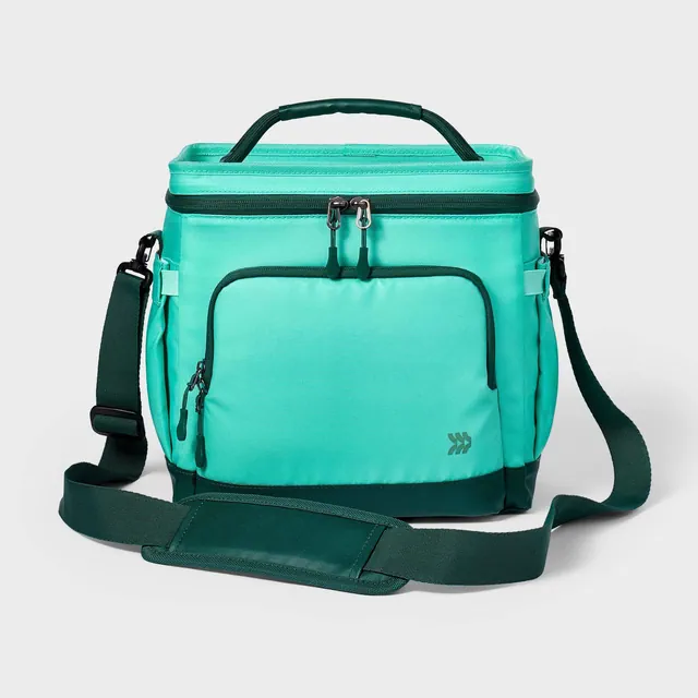 10.4L Soft Sided 12 Cans/11 qt Cooler Green - All In Motion™