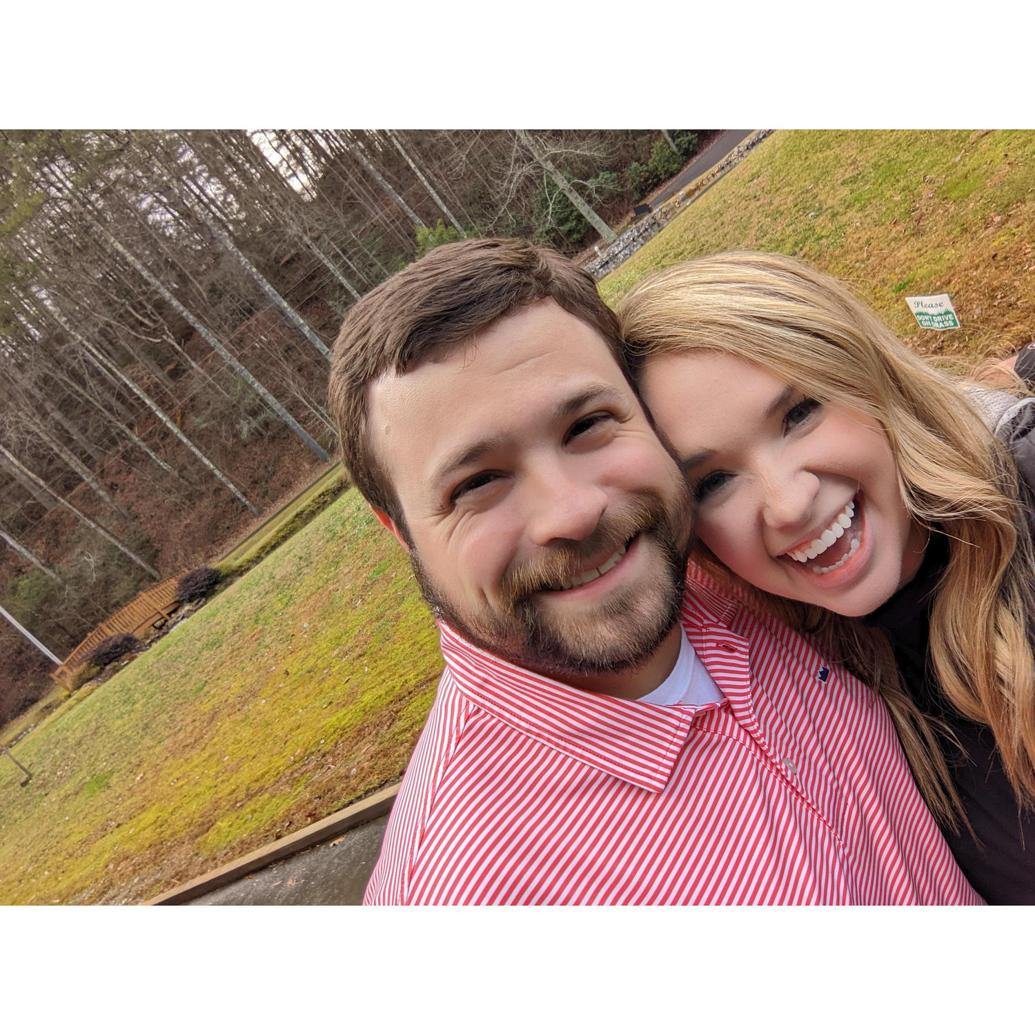 The day we said YES to the venue!
We cannot wait for y'all to see it.