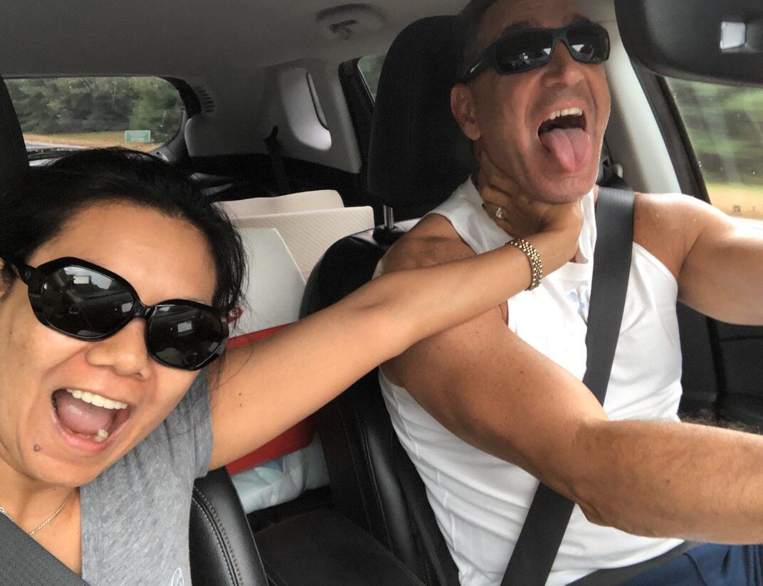 Oh Em Gee! We made it to Massachusetts after crossing 12 states and driving 2 days without killing each other 😂