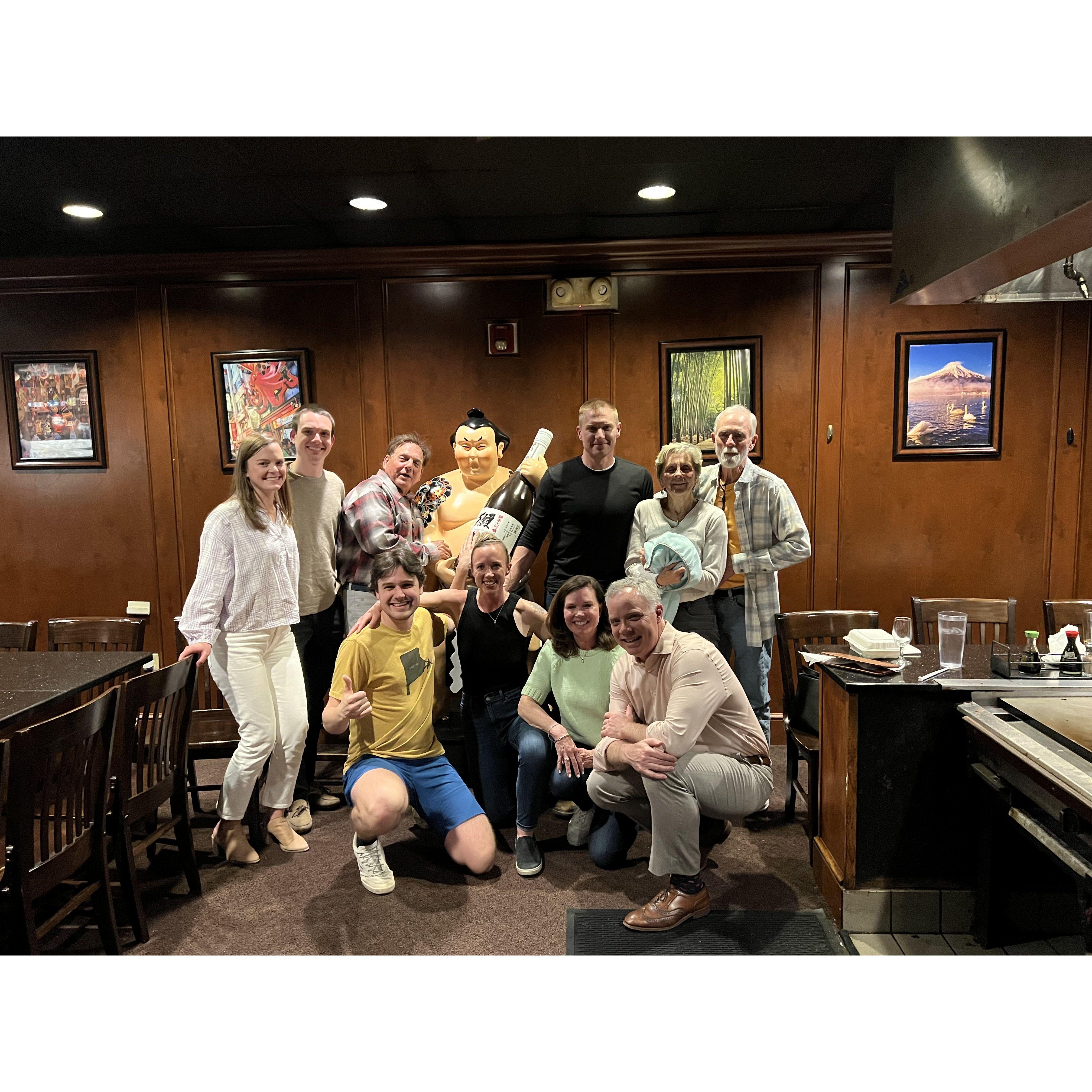 Getting to spend time together with family in Virginia! This was Alex's first time meeting Colleen's family.