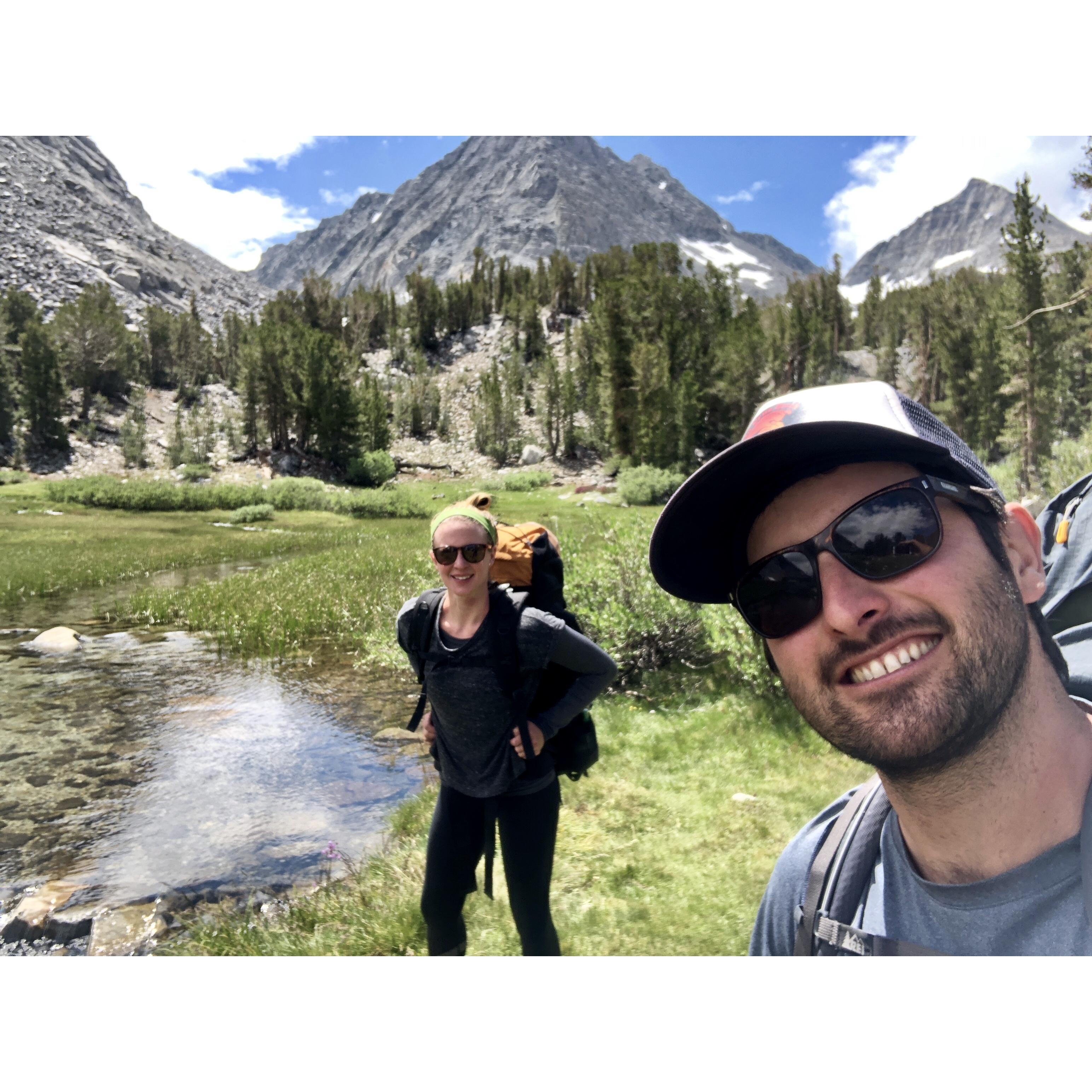Backpacking Little Lakes Valley, Eastern Sierras 2019