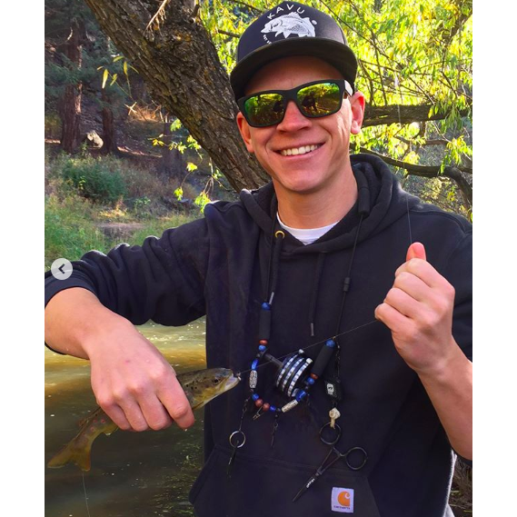 Dano with a trout! (Summer 2017)