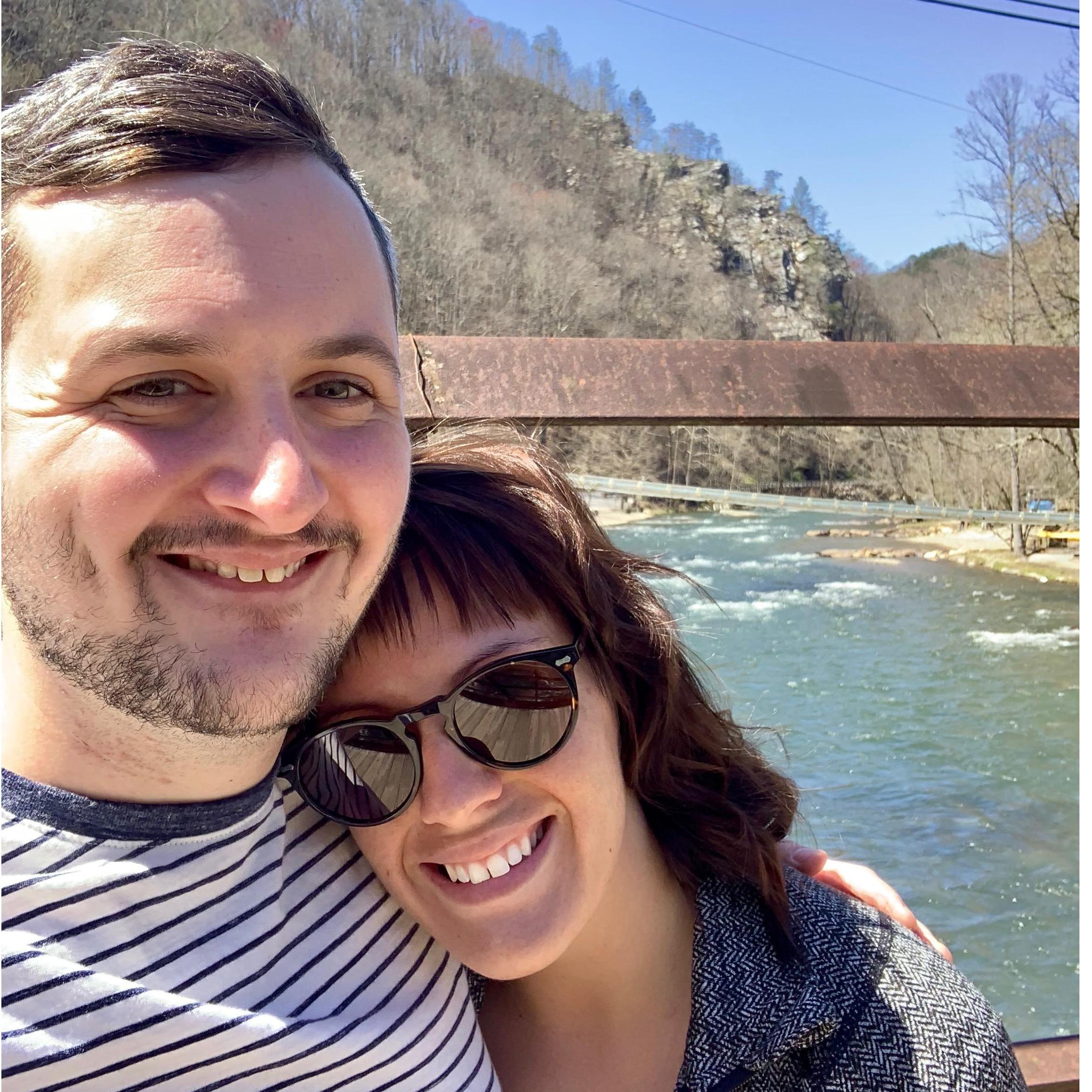 We'll take any opportunity to stop by a river.