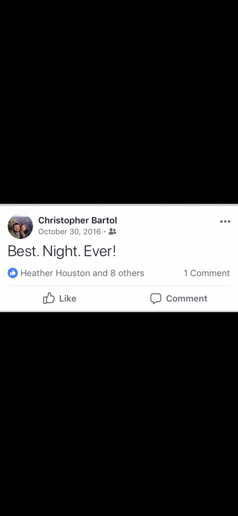 The night we met ❤️