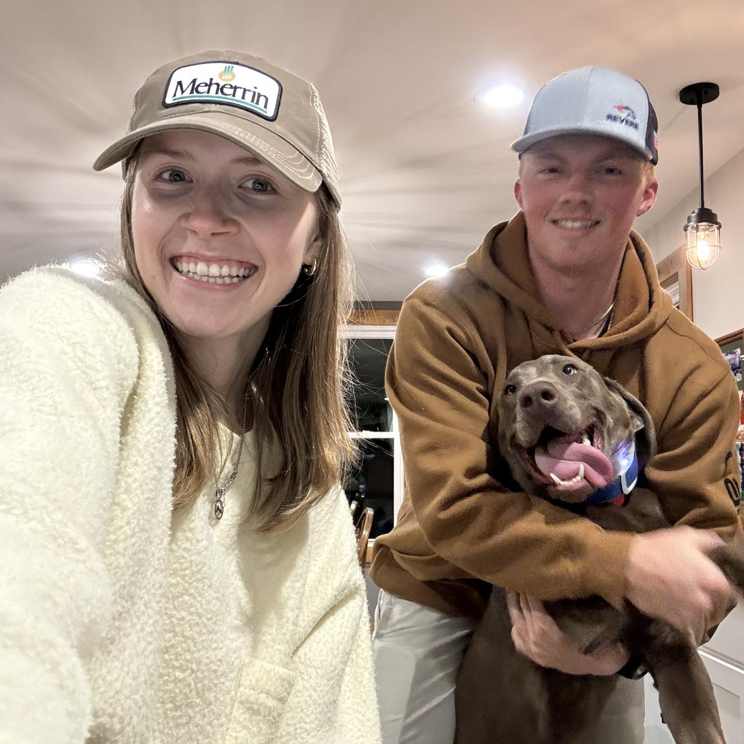 10.2024 ~ Chloe came to visit Caleb and Ozzy at their fancy air bnb