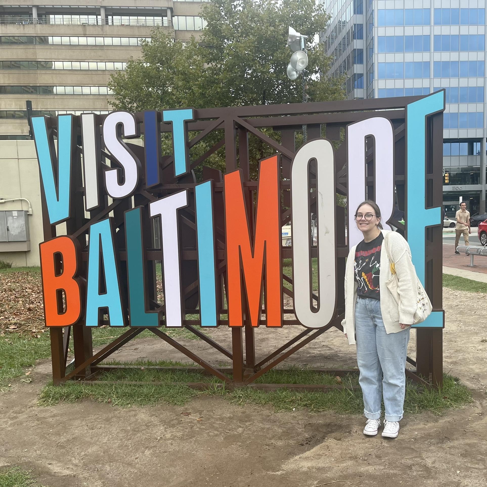 back to Maryland! visiting Baltimore September 2022