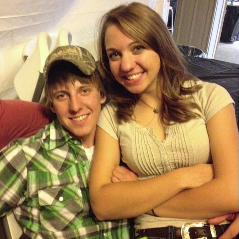First picture taken together as a "couple". May 2012