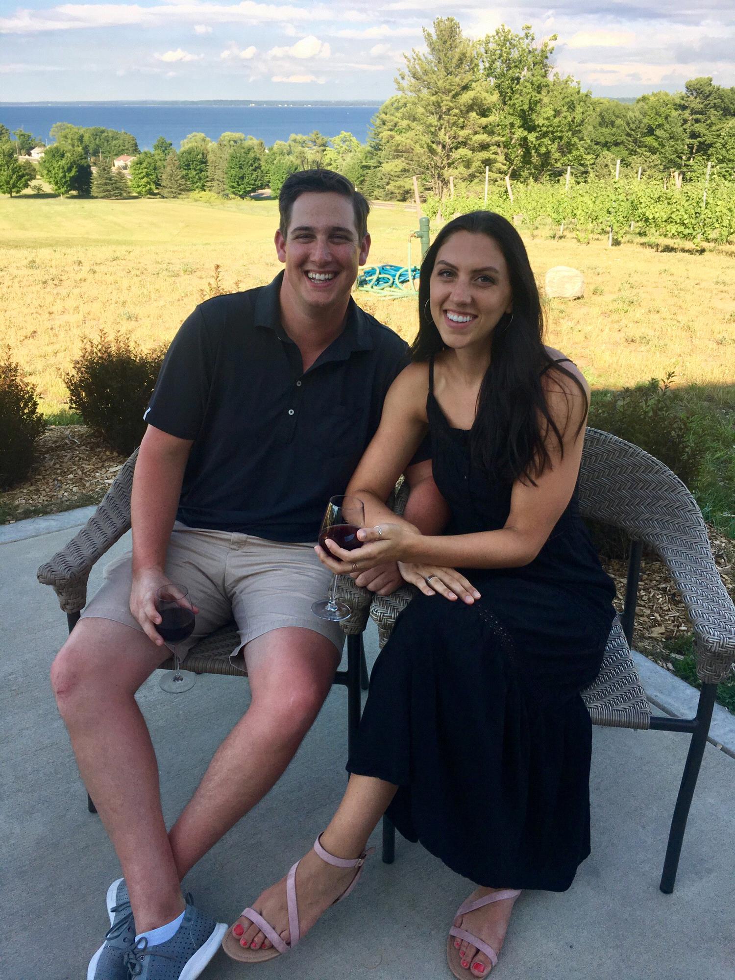 On a Livingston family vacation in Traverse City, MI in July 2018