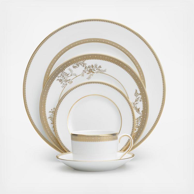 Vera Wang, Vera Lace 5-Piece Place Setting, Service for 1 | Zola