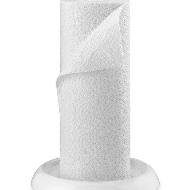 Williams Sonoma Ceramic Wood Paper Towel Holder