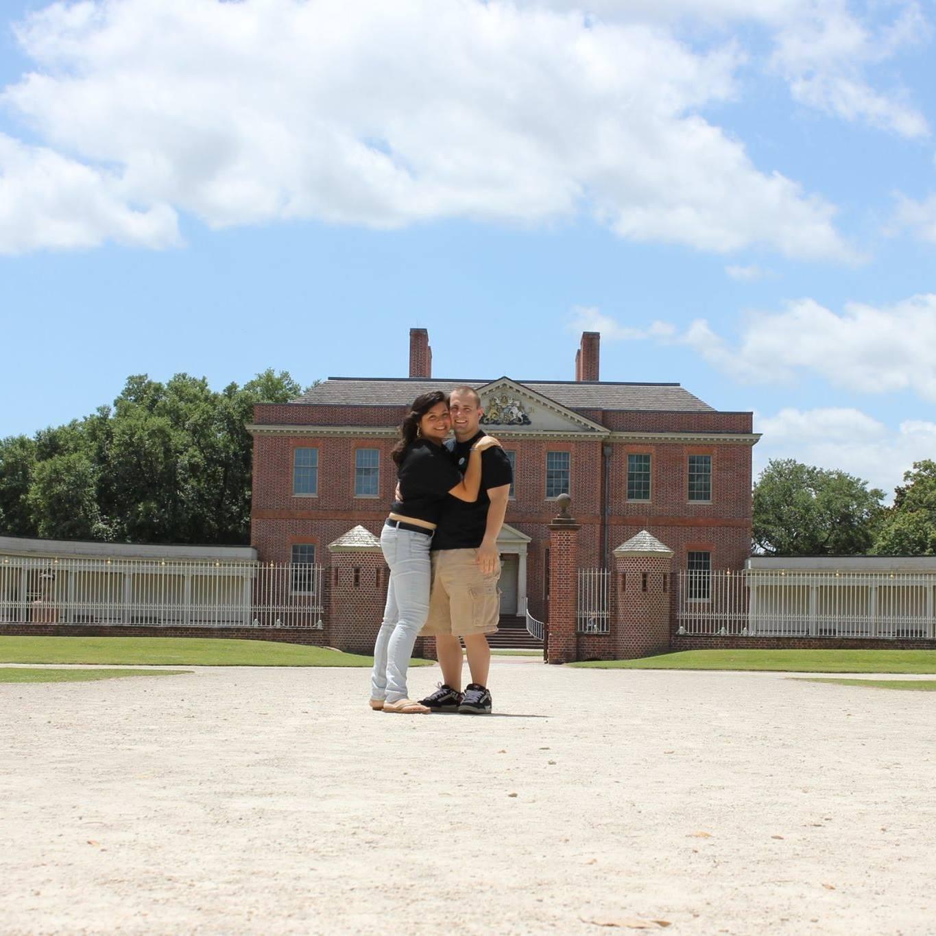 Date day at Tryon Palace, NC 2012