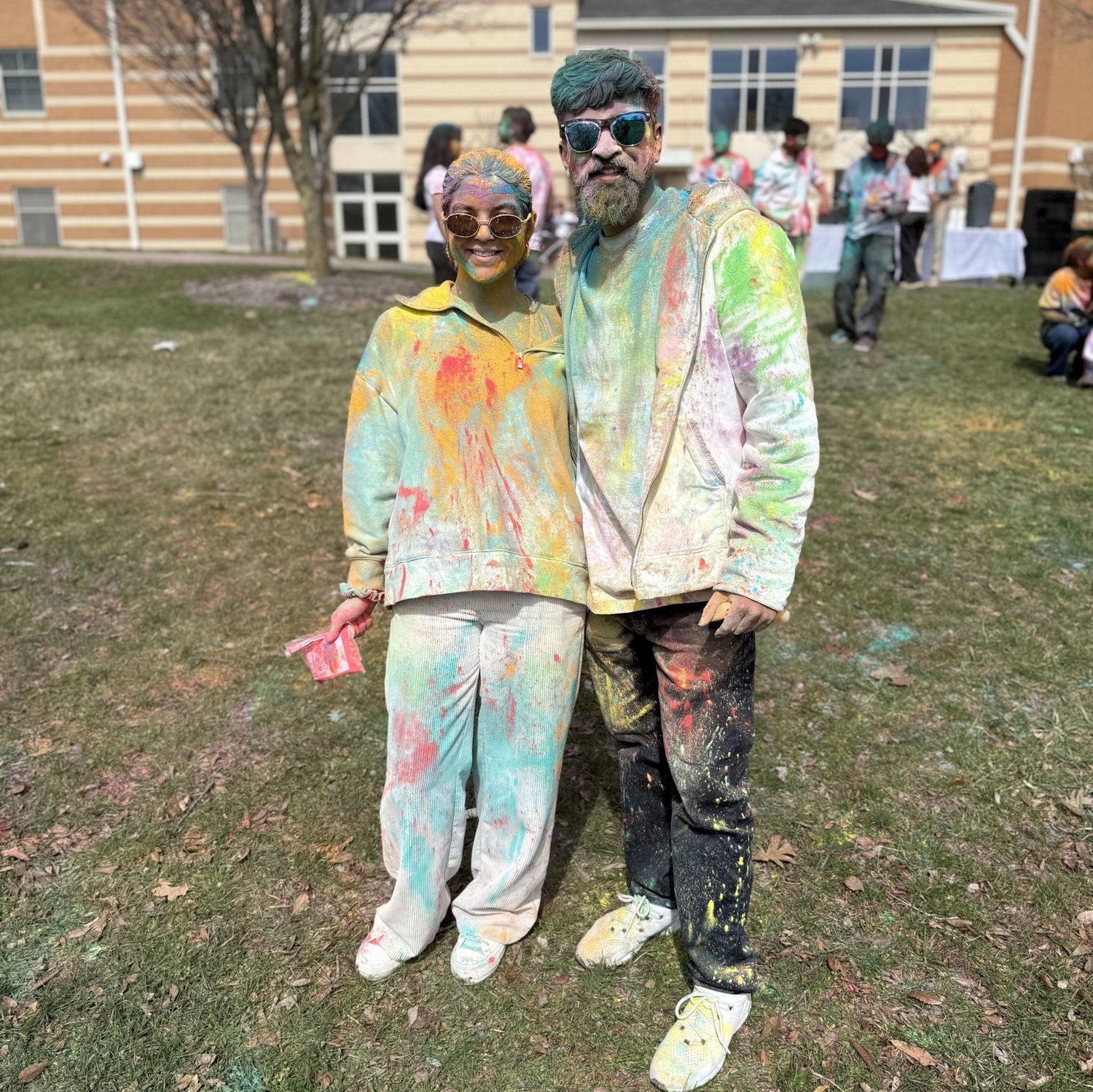 Our first Holi