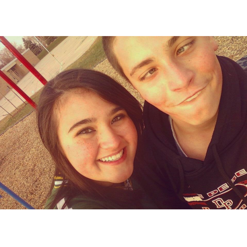 The first time we hung out outside of school. (2012)
