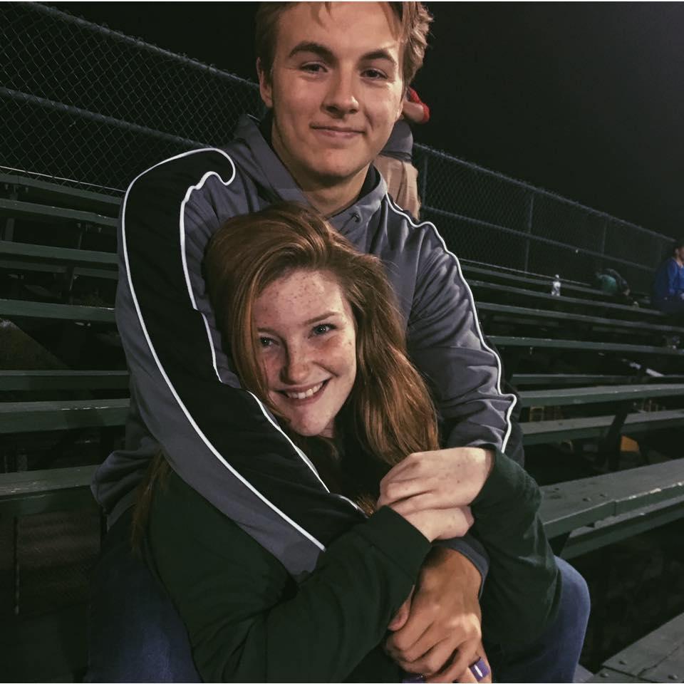 Football games in HS were the best when we were snuggled up next to each other