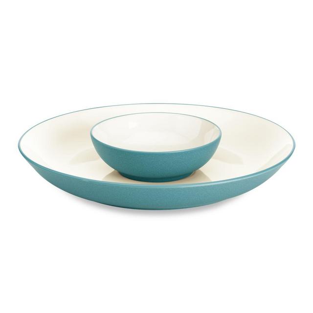 Noritake® Colorwave Chip and Dip in Turquoise