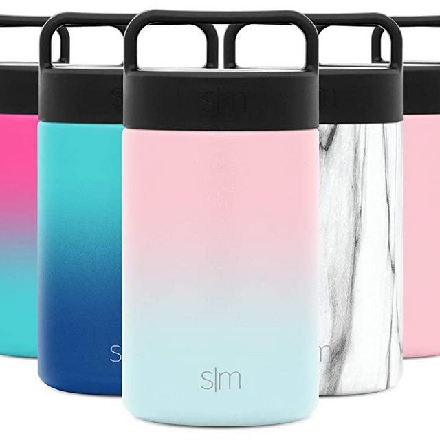 Simple Modern Provision Insulated Food Jar Thermos Leak Proof Stainless Steel Storage Lunch Container, 16oz, Ombre: Sweet Taffy