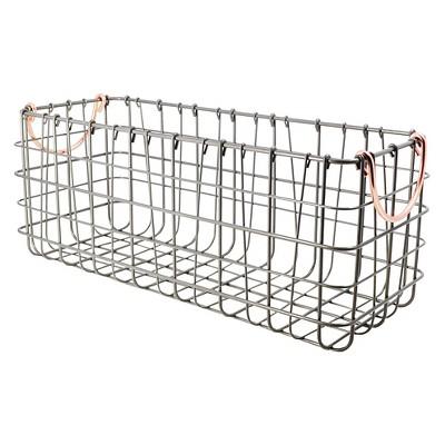 Tank Top Wire Basket Antique Pewter - Threshold™
