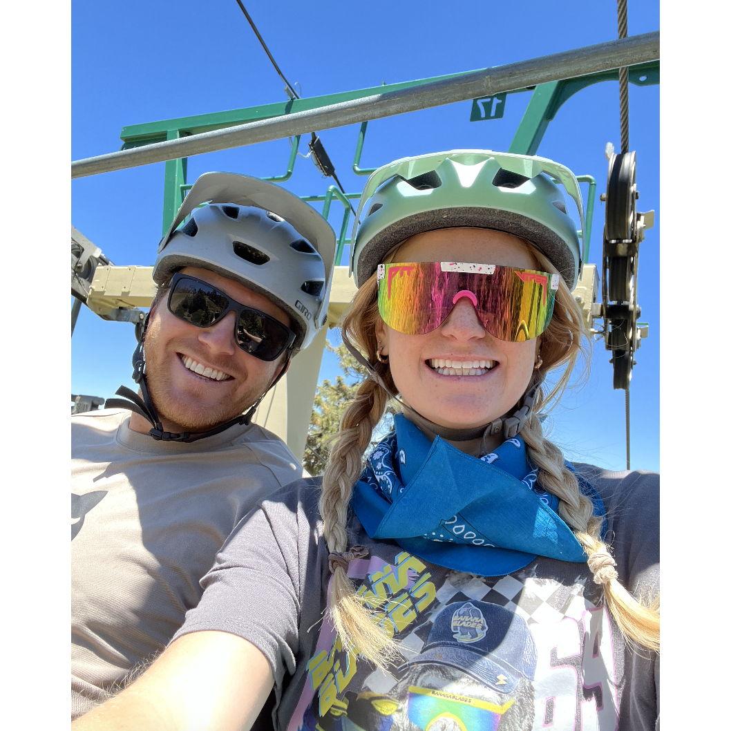 Bike park at Big Bear