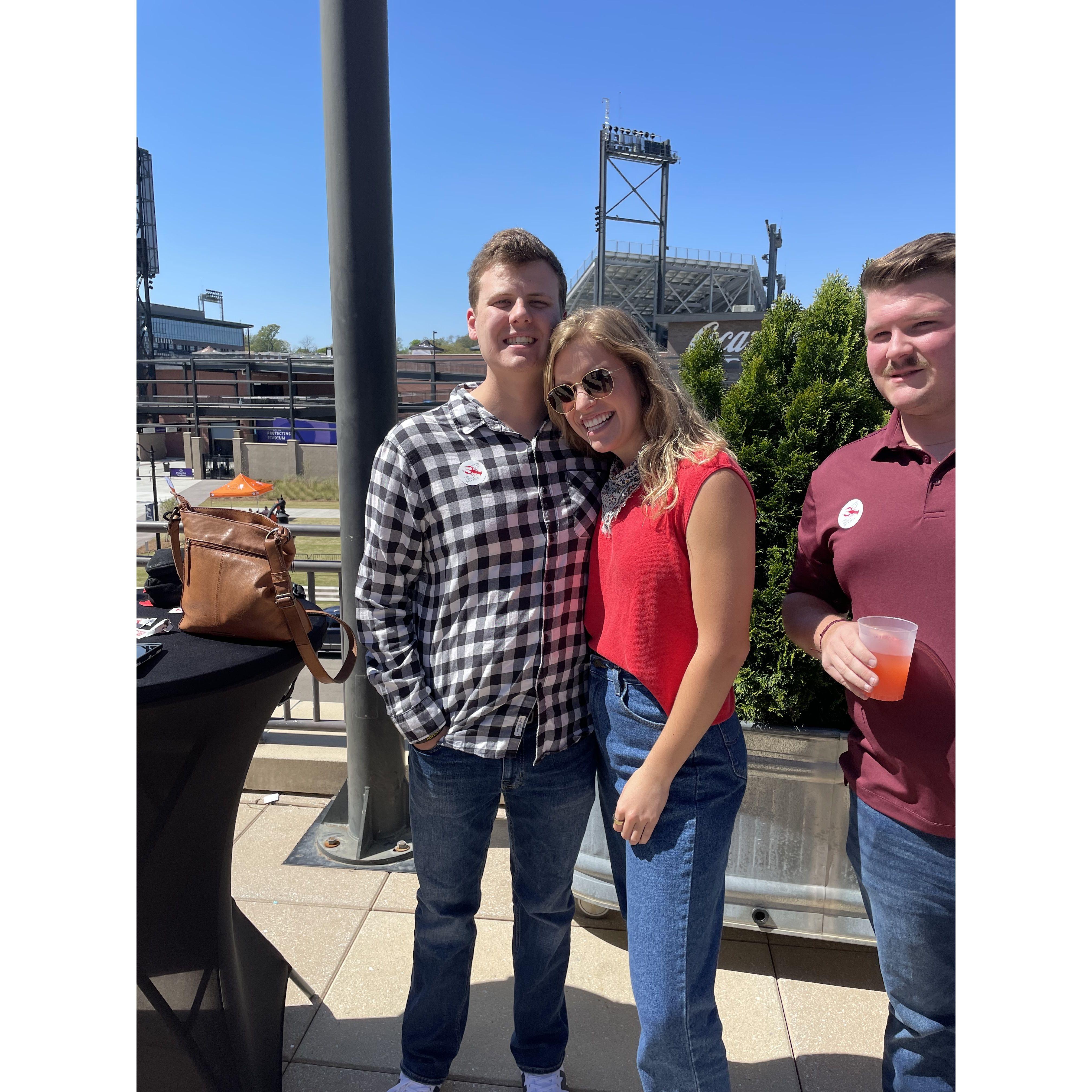 Crawfish boil. April 2022