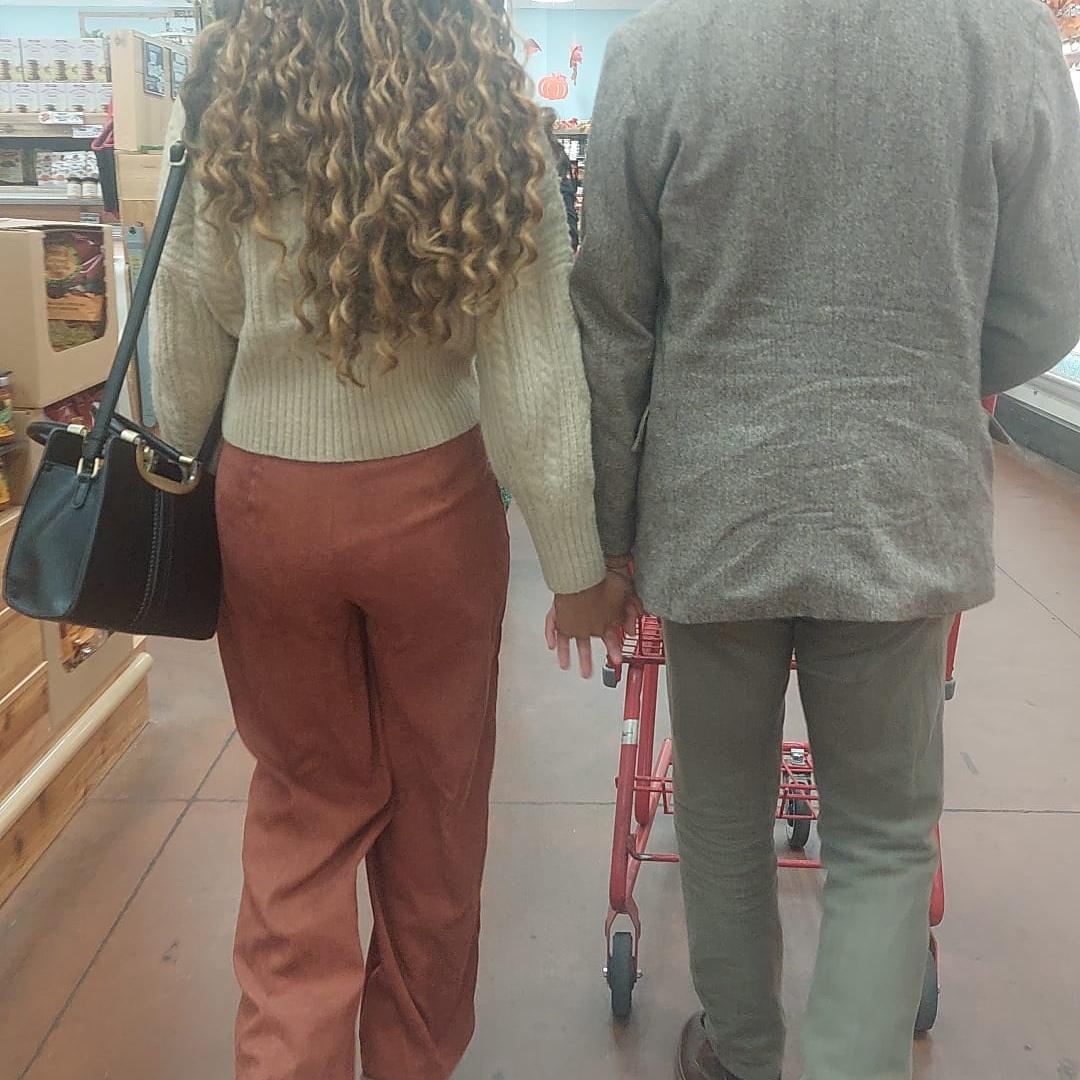 He took me to my fav grocery store… Trader Joe’s!