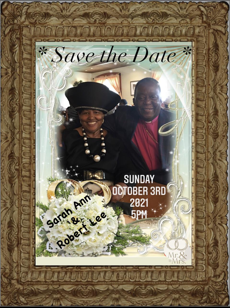 The Wedding Website of Dr. Sarah Ann Simmons-Hurd and Apostle Robert Lee Williams, Sr.