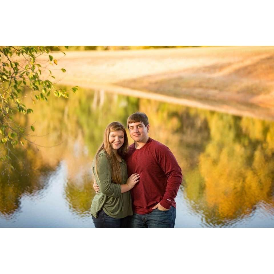 Our first and only (until proposal day) professional photo shoot picture from HIGH SCHOOL!