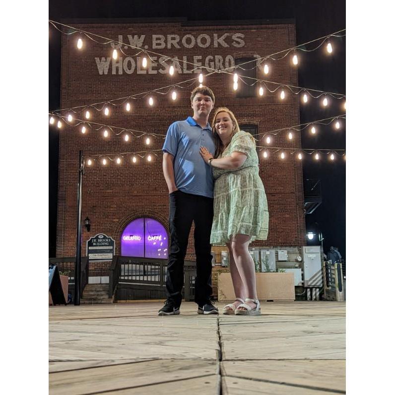 The day we got engaged!