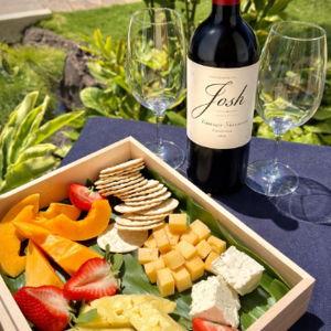 Room Service Wine and Fruit