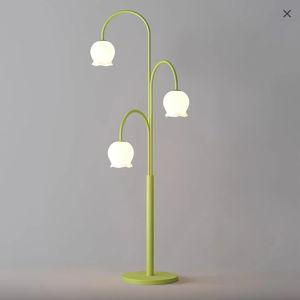 Green Jenavive Floor Lamp