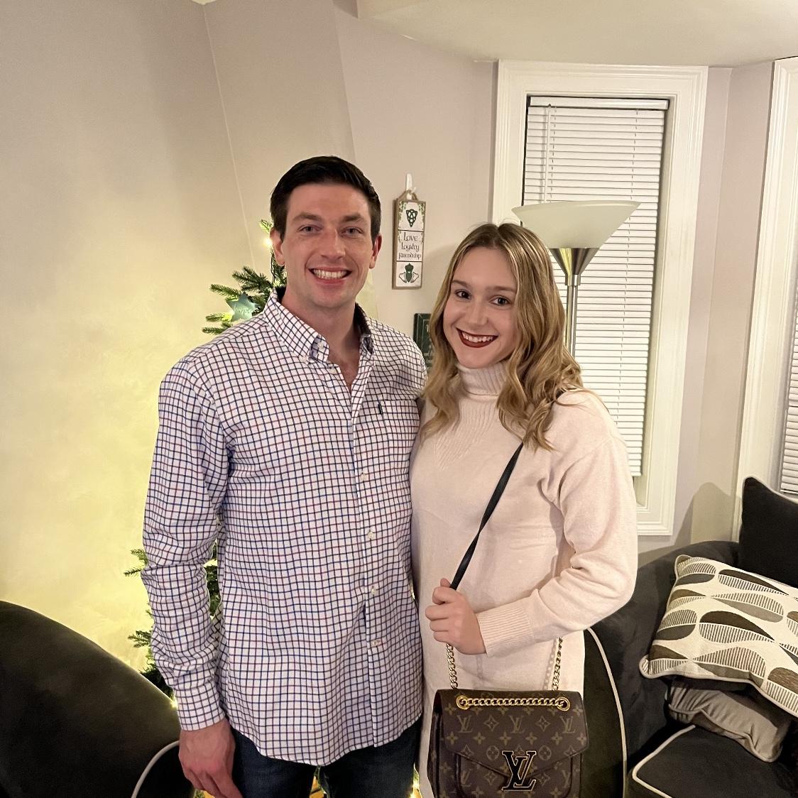 First picture together on the day Evan asked Kerry to be his girlfriend