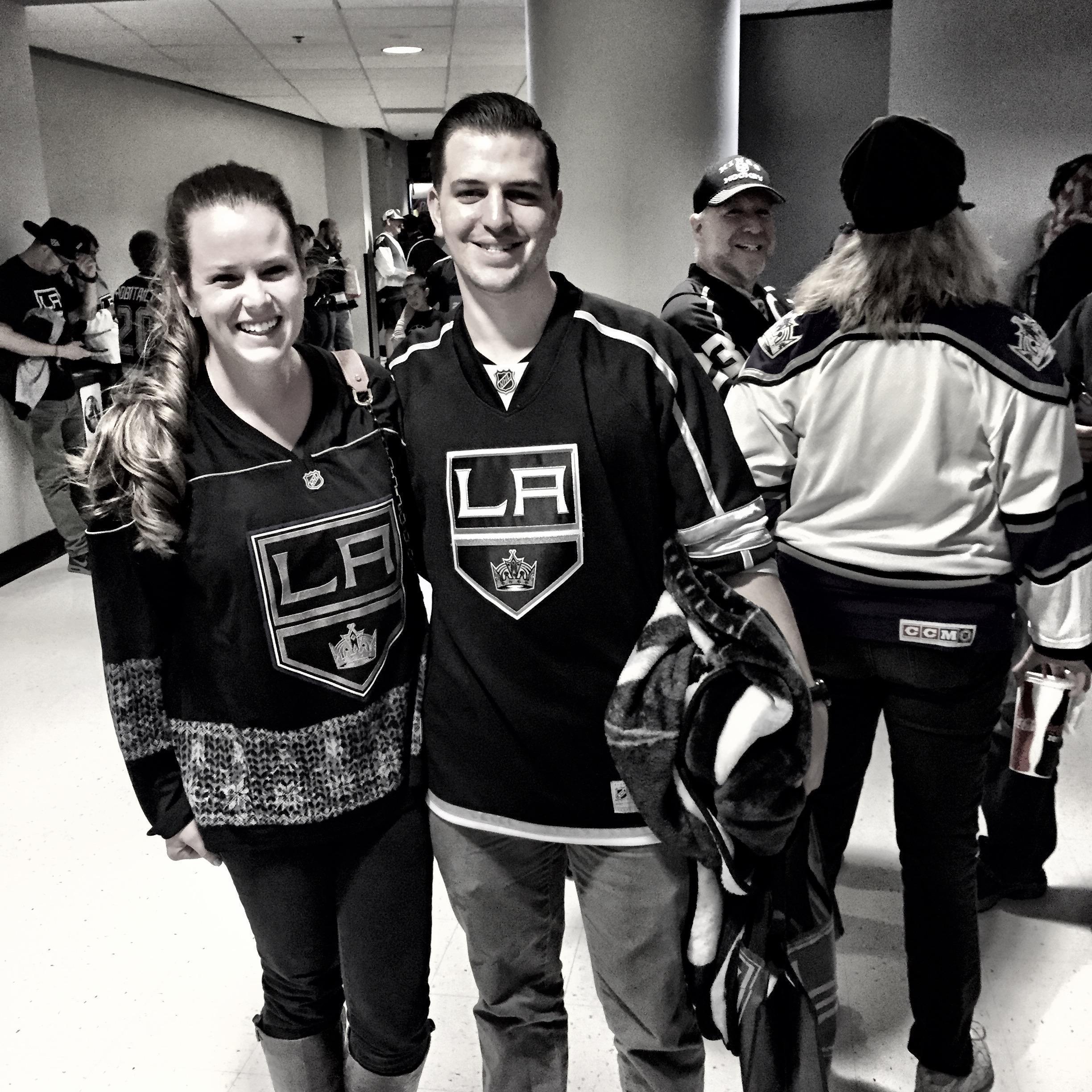 We don't agree on any team, except our KINGS! #FirstDatingAnniversary