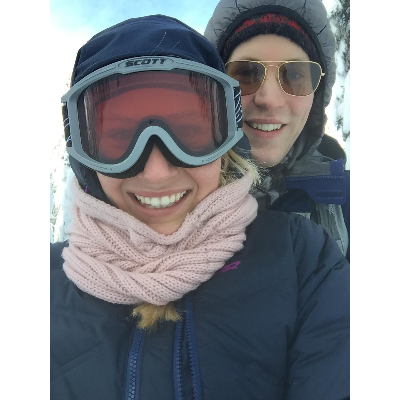 Skiing