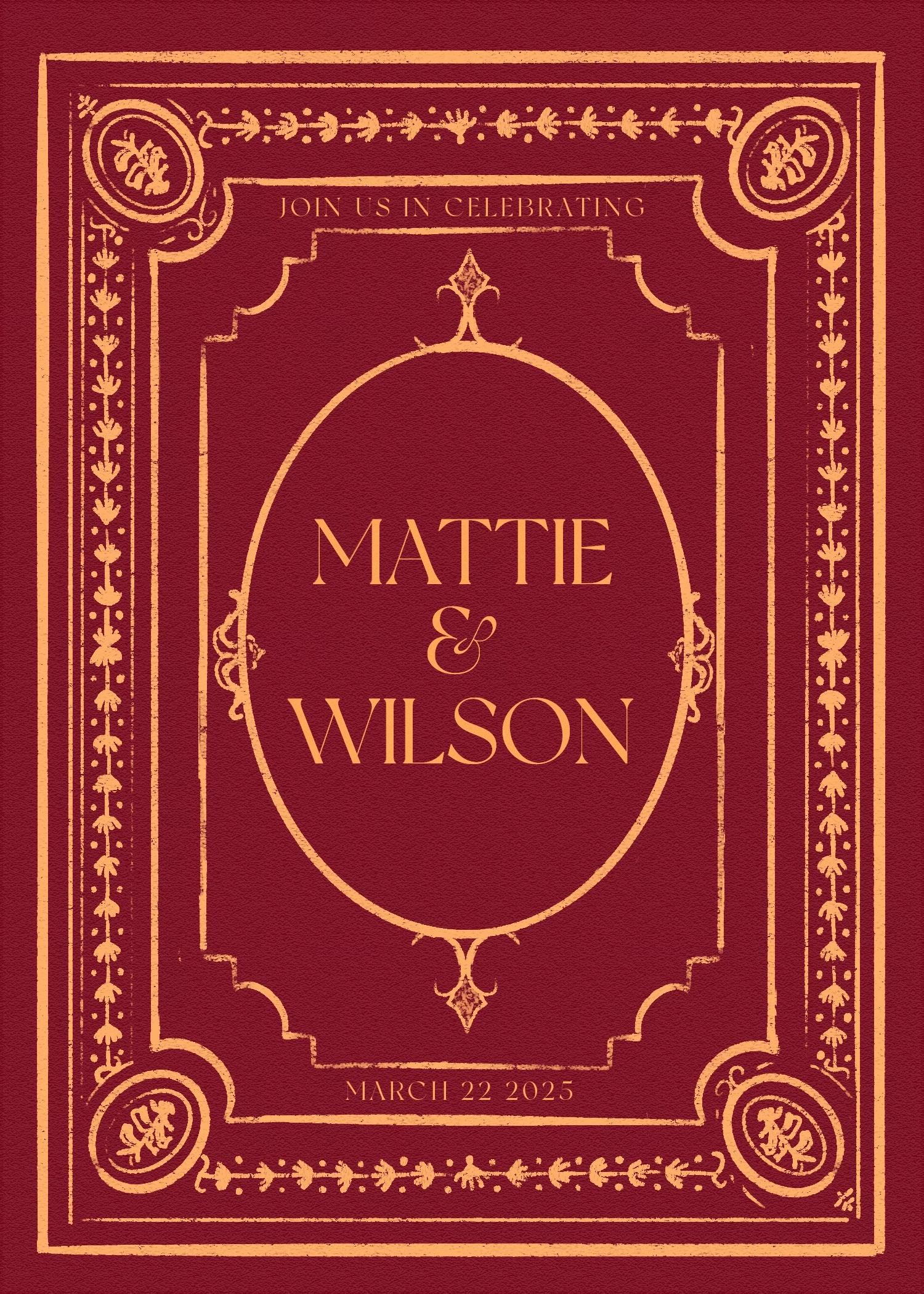 The Wedding Website of Matalyn Smith and Wilson Antley