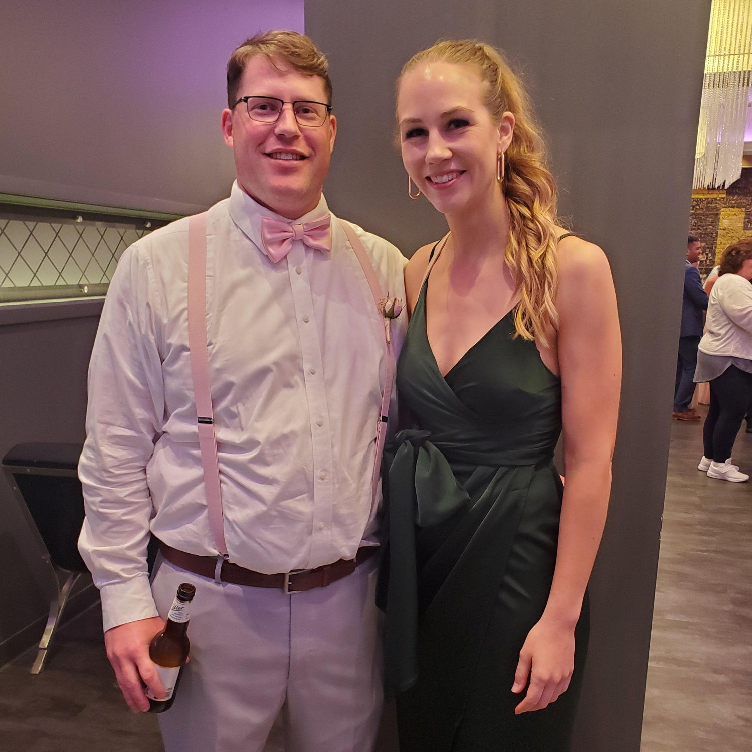 Jake and Amanda's wedding 2021.