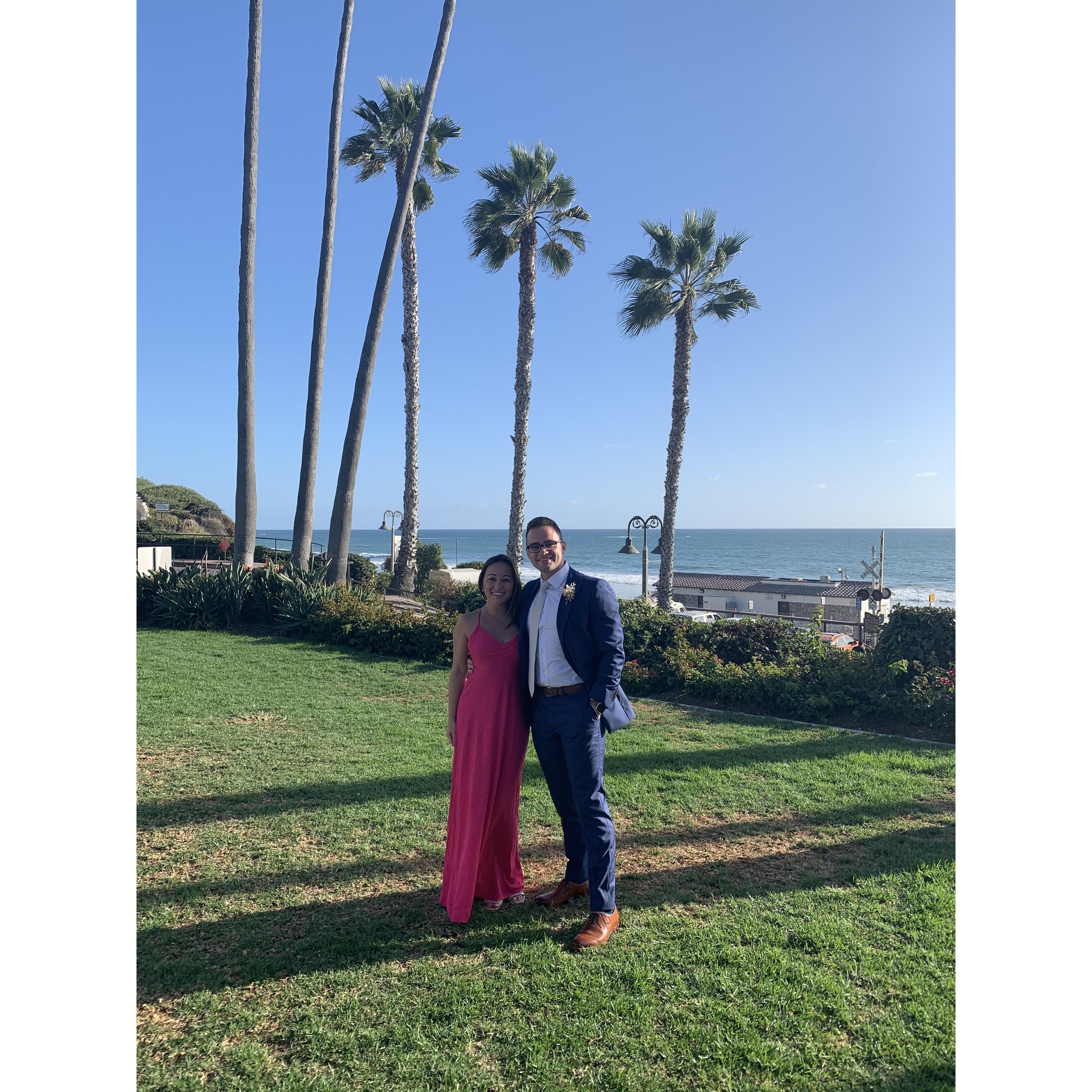 Snuck away before Allie & JT's big day to catch the Cali lighting.