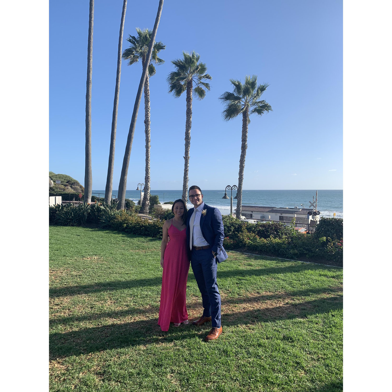 Snuck away before Allie & JT's big day to catch the Cali lighting.