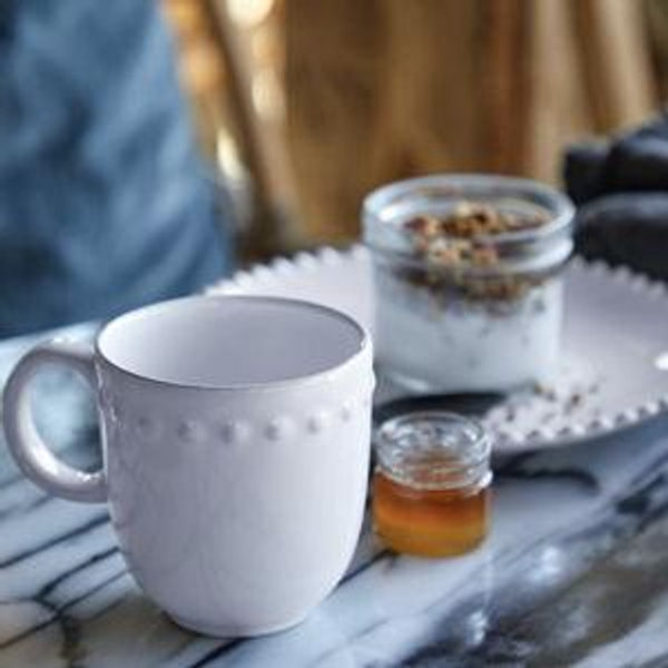 COSTA NOVA White Pearl Mug