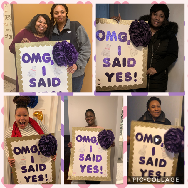 I'm so thankful for their YES!
