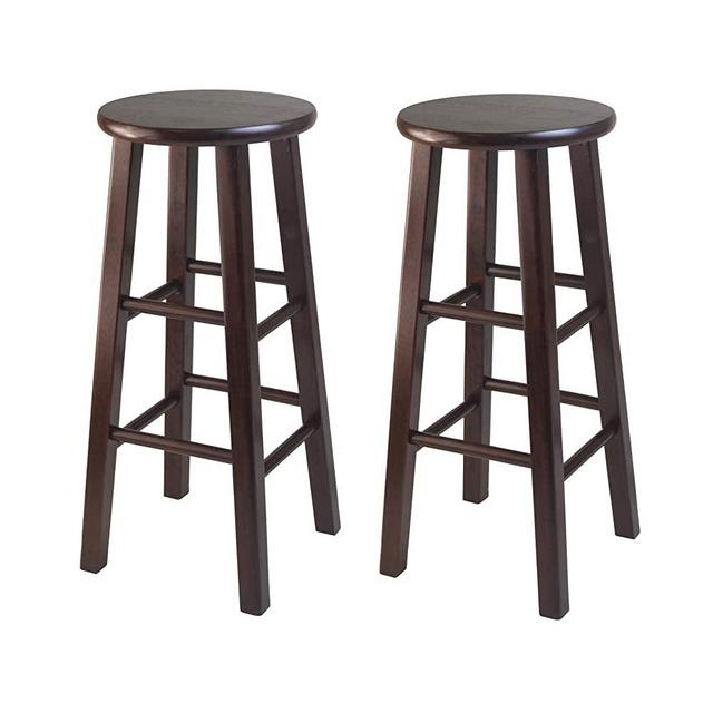 Winsome Pacey Stool, 29", Walnut