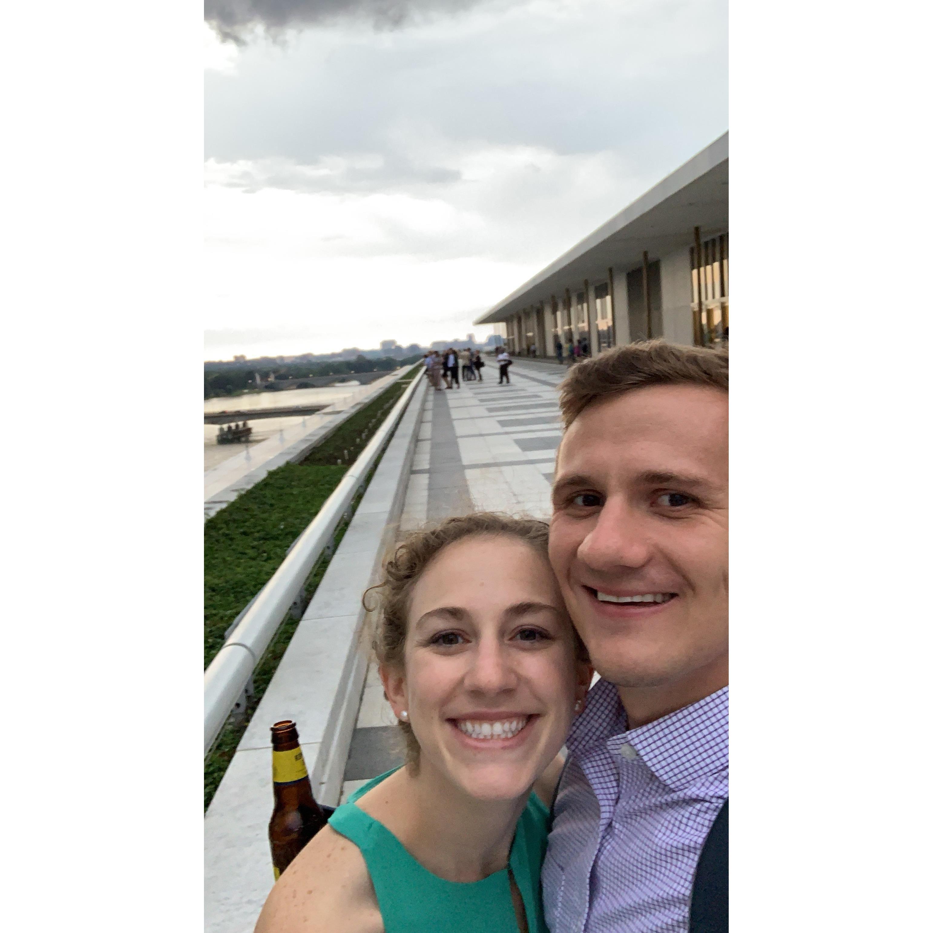 Rooftop of the Kennedy Center - July 2019