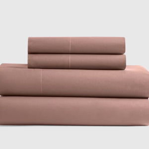 Organic Crisp Percale Sheet Set - Queen