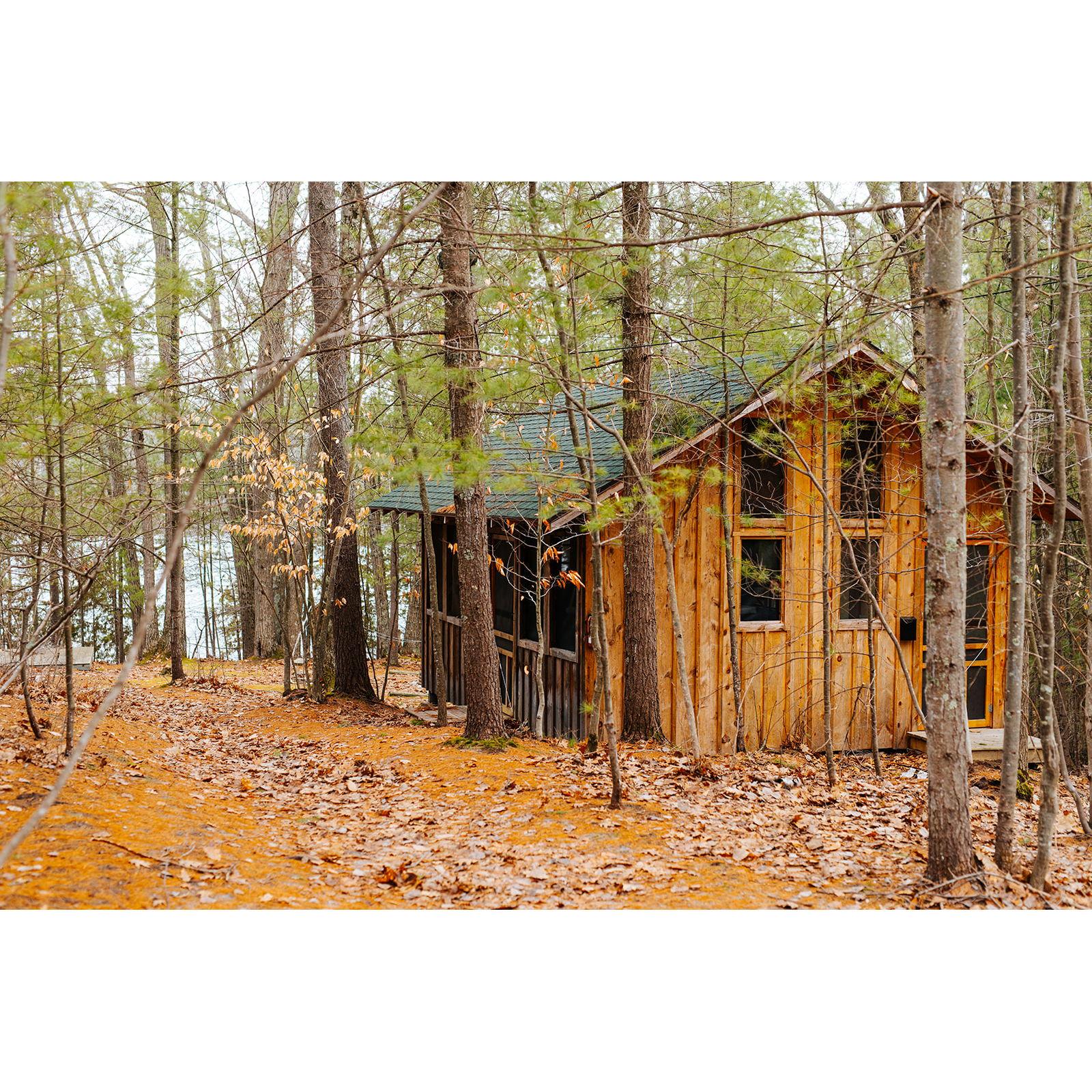 Cabins with no electricity