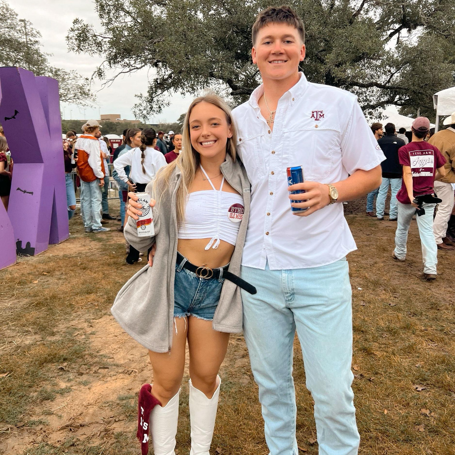 They met from having mutual friends and actually did not hit it off in the beginning! aka... Austin had to chase Carmyn for who knows how long LOL...